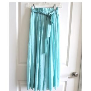 Tiffany Blue Maxi skirt
